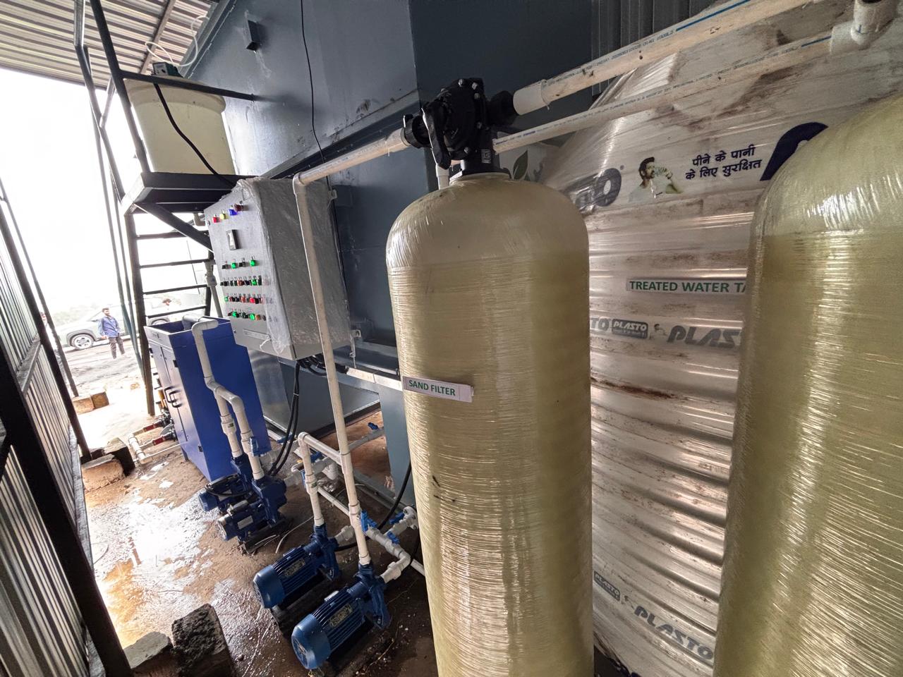 Textile Processing Unit ETP Ichalkaranji Maharashtra